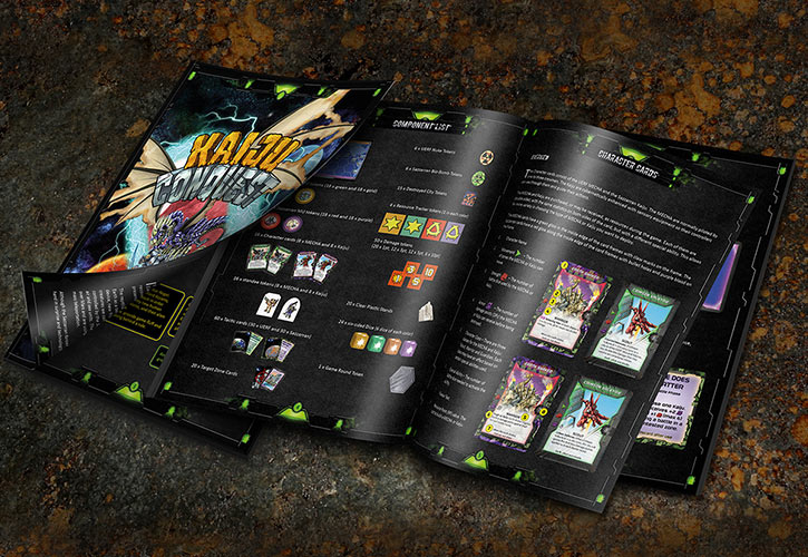 Kaju Conquest</br>Branding & Rulebook design